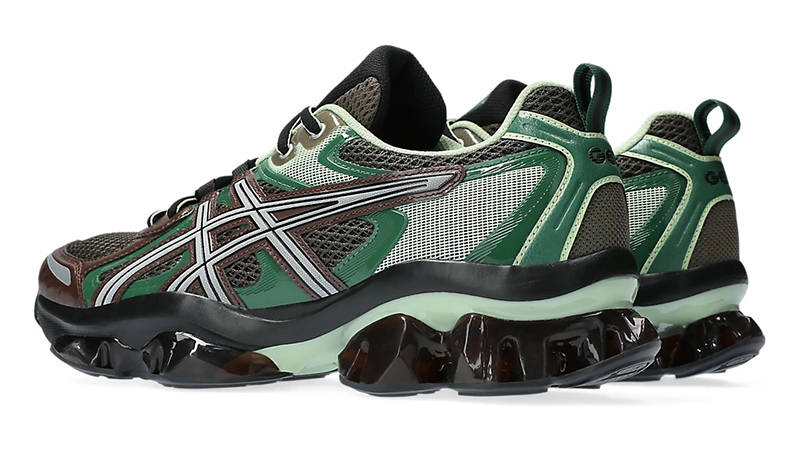 ASICS Gel Quantum Kinetic Dark Sepia Green 1203A270-251 Side
