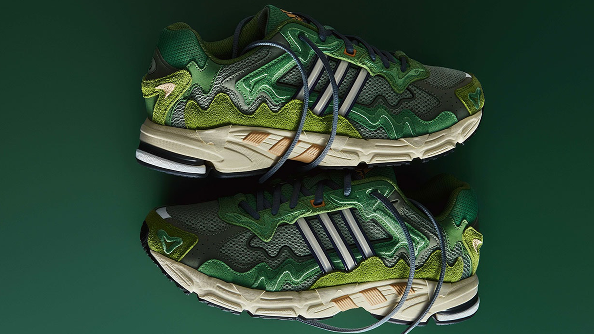 Bad Bunny x adidas Response CL Boston Day