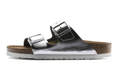 Birkenstock Arizona Metallic Silver