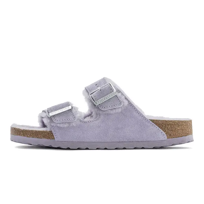 birkenstock arizona essentials purple fog