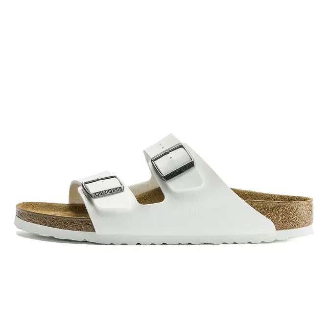 womens arizona birkenstock white