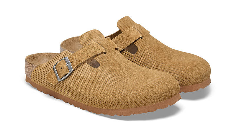 Birkenstock Boston Corduroy Cork Brown 1025647 Side