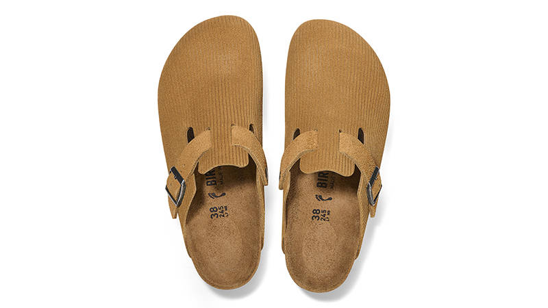 Birkenstock Boston Corduroy Cork Brown 1025647 Top