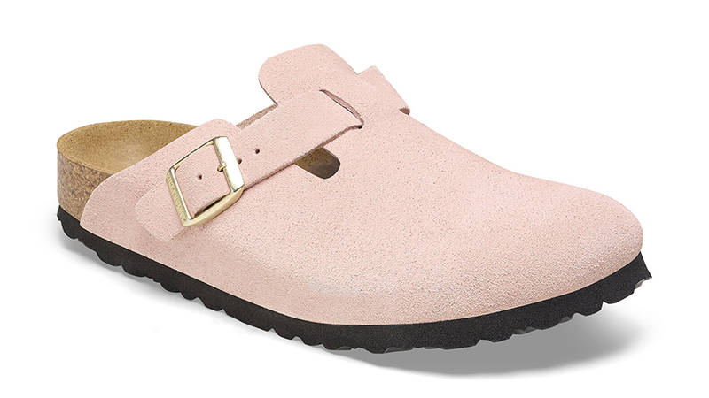 Birkenstock Boston Suede Light Rose 1026139 Front