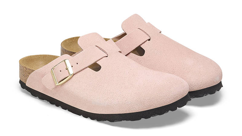 Birkenstock Boston Suede Light Rose 1026139 Side