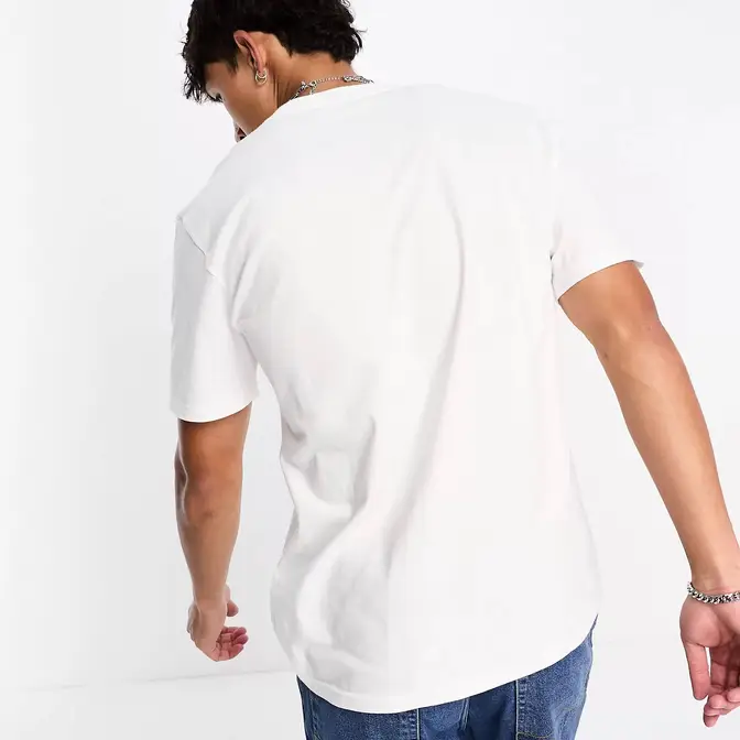 Carhartt WIP liquid script t-shirt White back