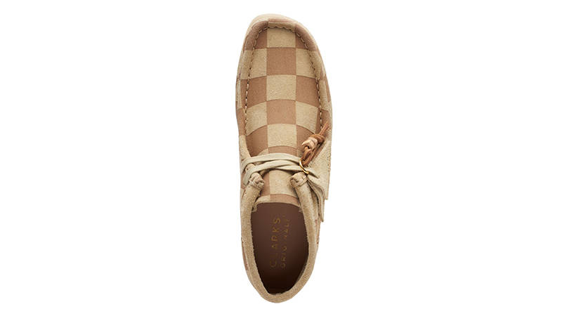Clarks Wallabee Boots Checkerboard Maple 26173226 Top