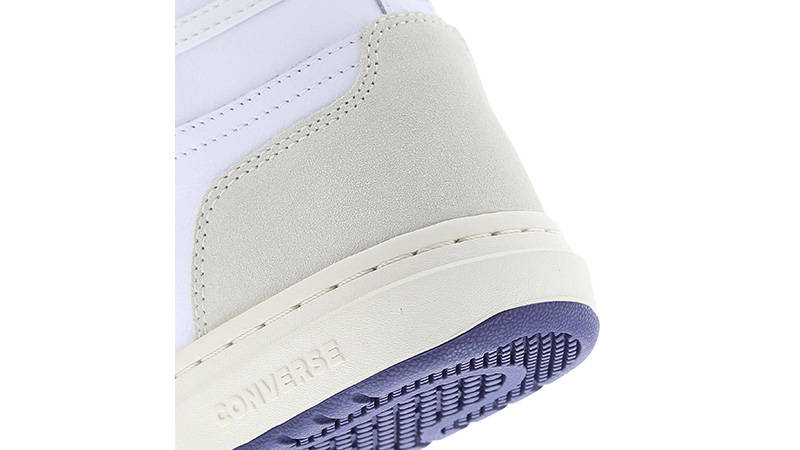 Converse Pro Blaze V2 White Blue heel