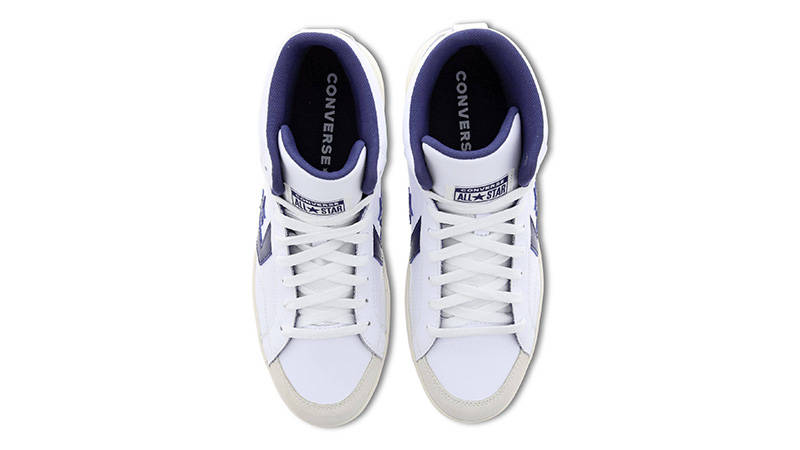 Converse Pro Blaze V2 White Blue middle