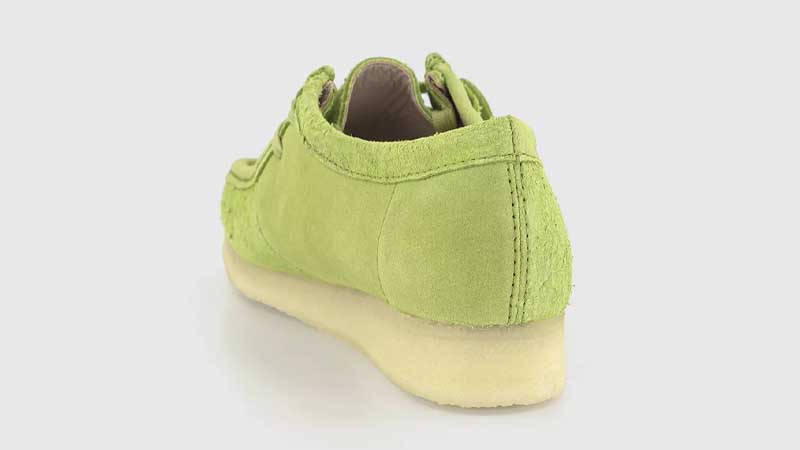 Danielle Cathari x Clarks Originals Wallabee Pale Green Back