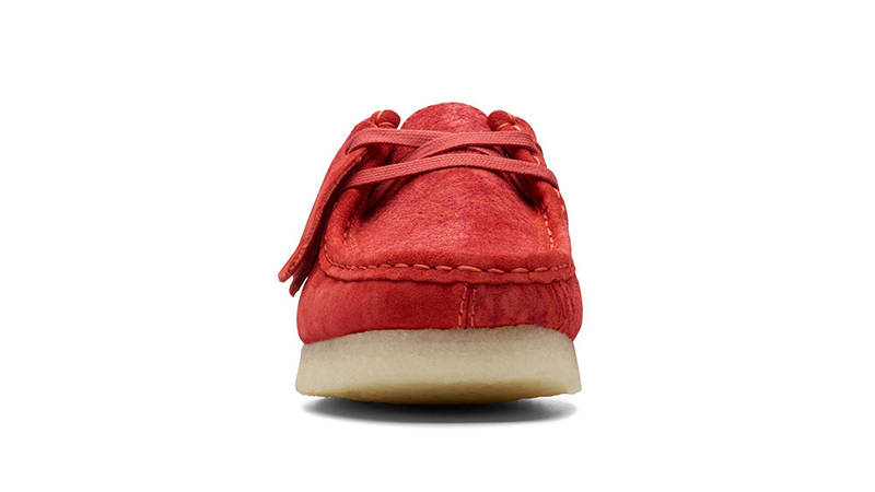 Danielle Cathari x Clarks Originals Wallabee Red 26172729 Front