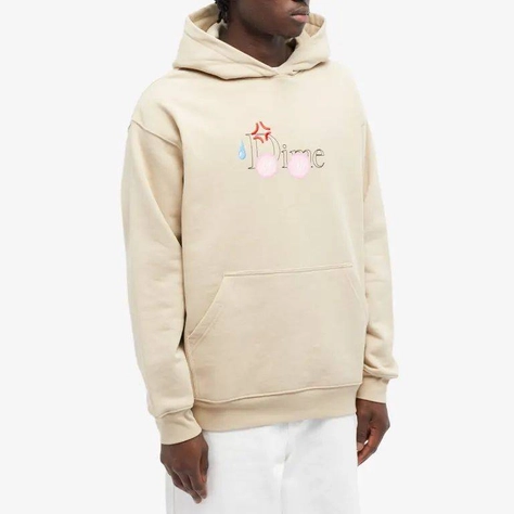 BONPOINT EMBROIDERED HOODIE Sand Front