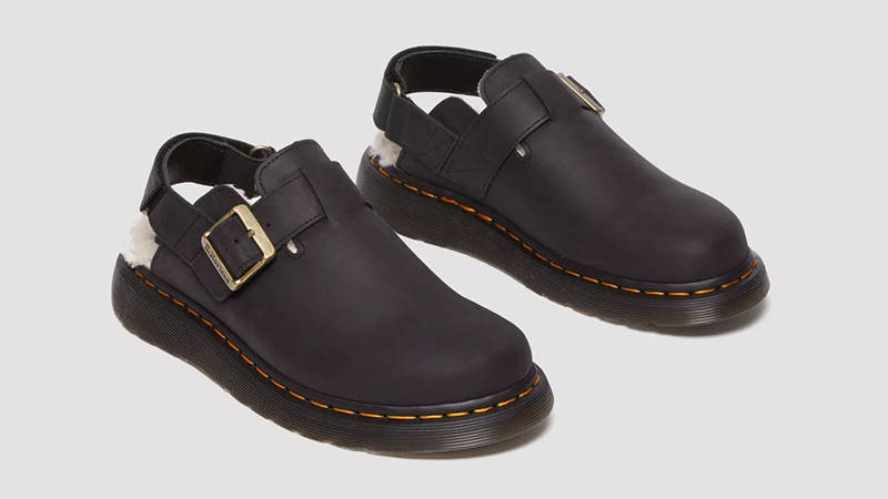 Dr. Martens Jorge 2 Mules Black Archive 31264001 Side
