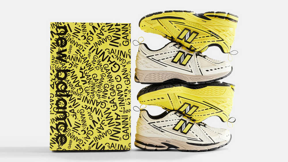 Image via New Balance GANNI x New Balance Is a Lesson In Scandi Styling