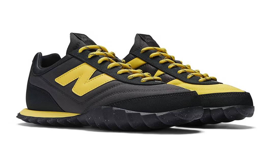 GANNI x New Balance RC30 Black Yellow Side