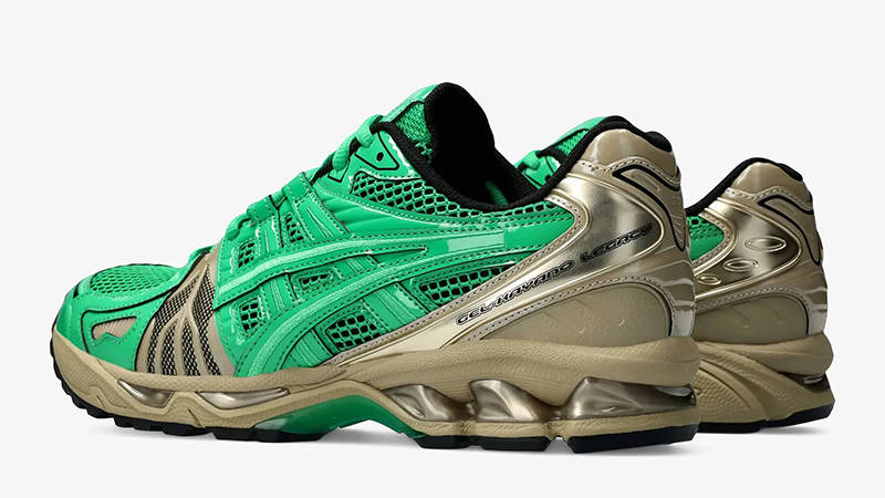 GmbH x ASICS Gel-Kayano Legacy Coriander Green Gold Back