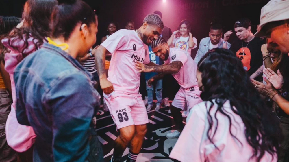 From Harajuku to Miami: BAPE x Inter Miami CF Launches Its Clothing Collaboration