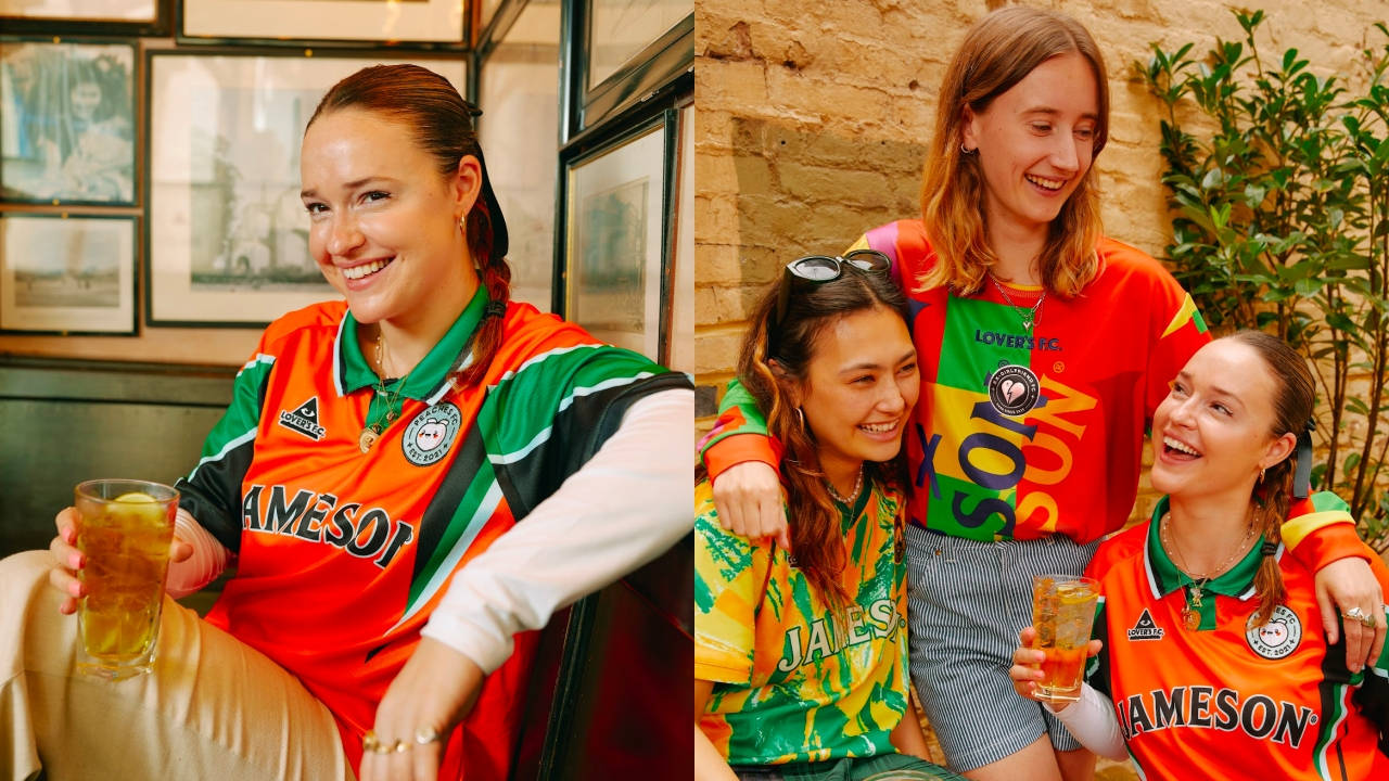 Jameson x Lover's F.C. Celebrate Women's Grassroots Football With an Apparel Collaboration