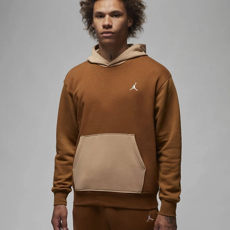 Jordan Essentials Fleece Sweatshirt Light British Tan Feature