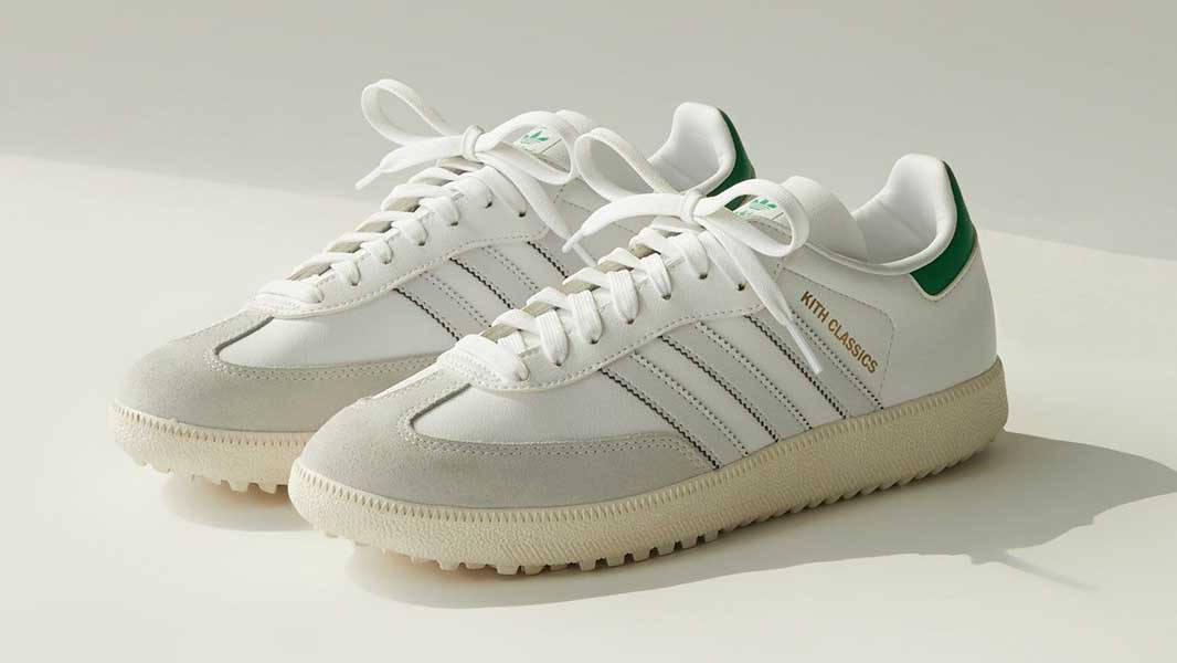 KITH X  SAMBA GOLF サンバ ゴルフ Kith x adidas Samba Golf White Green | Where To Buy | IG5711