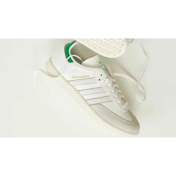 Kith x adidas Samba Golf White Green | Where To Buy | IG5711 | The