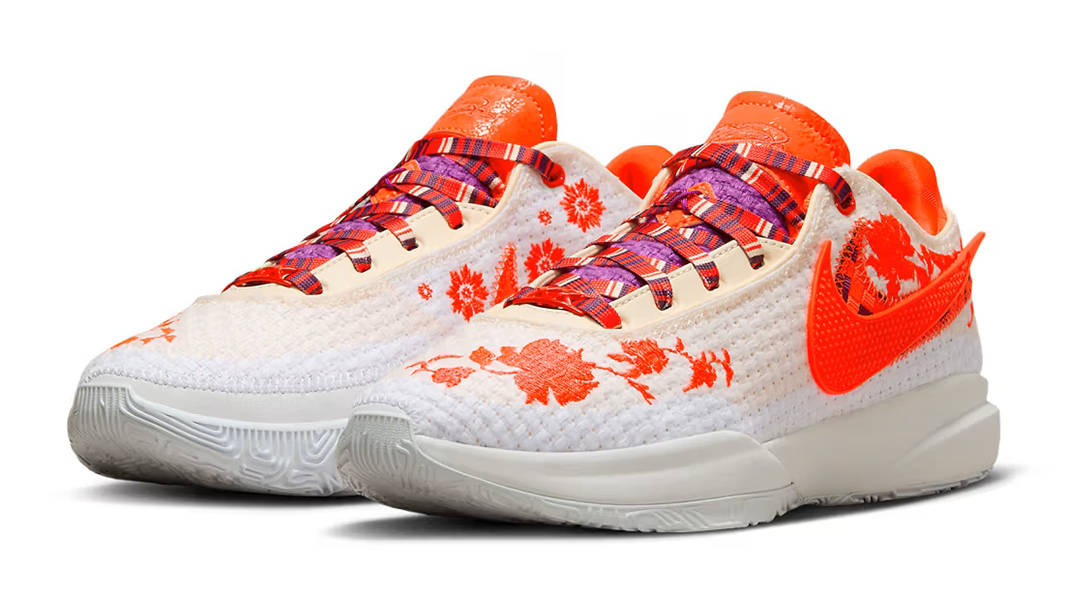 Mimi Plange x Nike LeBron 20 Floral Red | Where To Buy | FJ0725-801