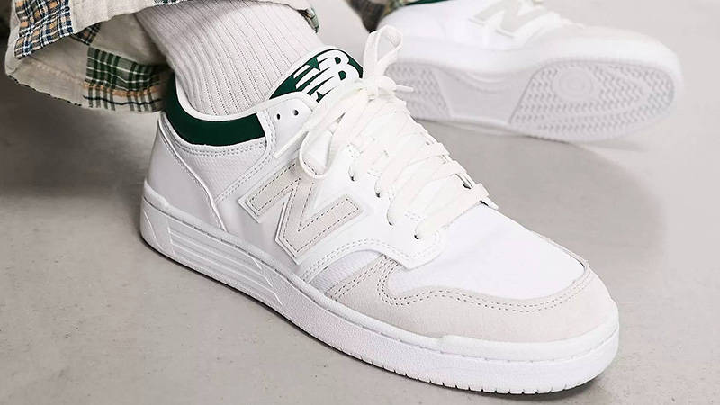 New Balance 480 White Green