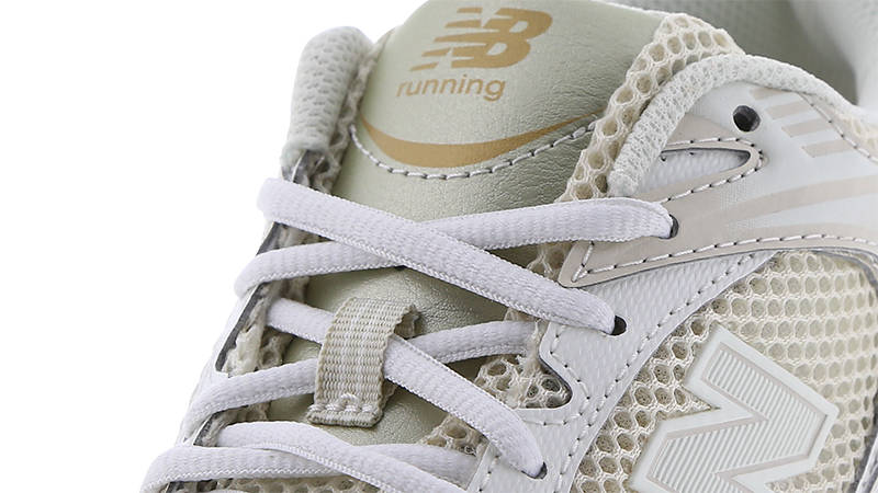 New Balance 530 White Grey Beige Detail