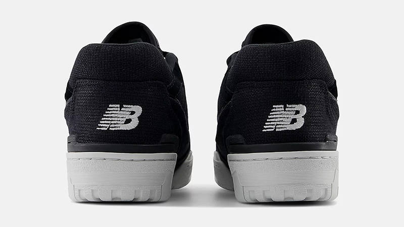 New Balance 550 Black Hemp BB550MDB Back