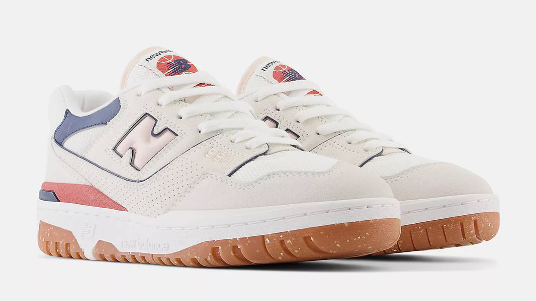 New Balance 550 Sea Salt Quartz Pink BBW550NP Side