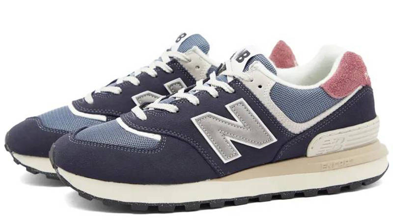 New Balance 574 Blue Navy U574LGFN front