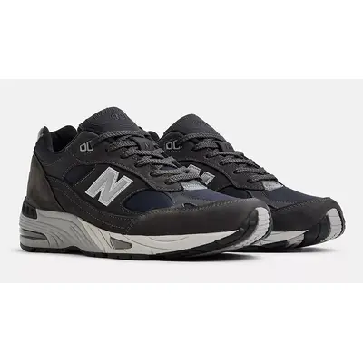 New Balance 991 Made in UK Magnet Smoked Pearl M991DGG Side