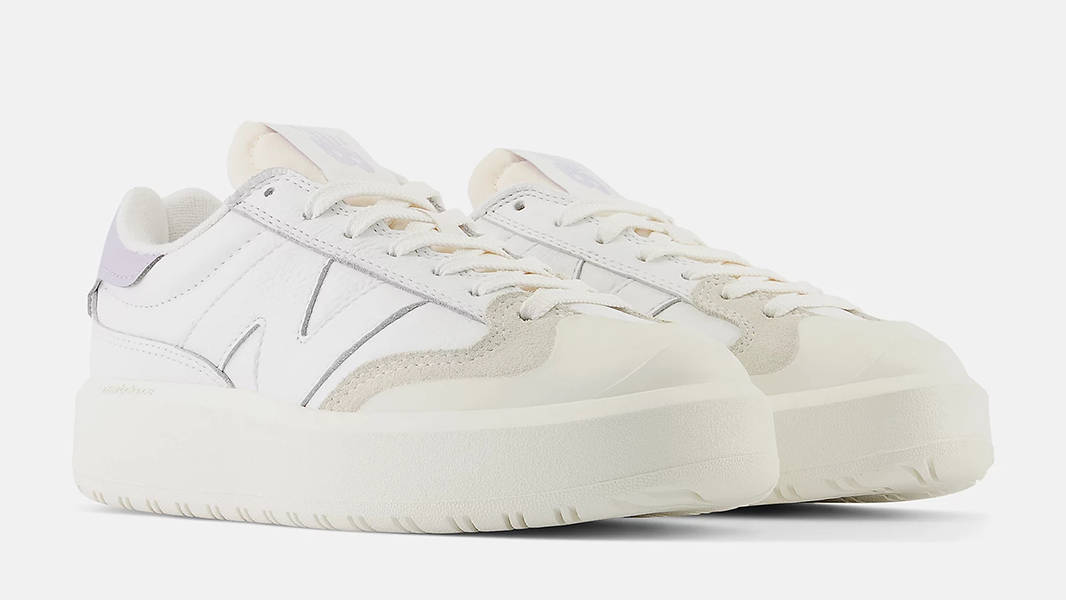New Balance CT302 White Grey Violet CT302SL Side