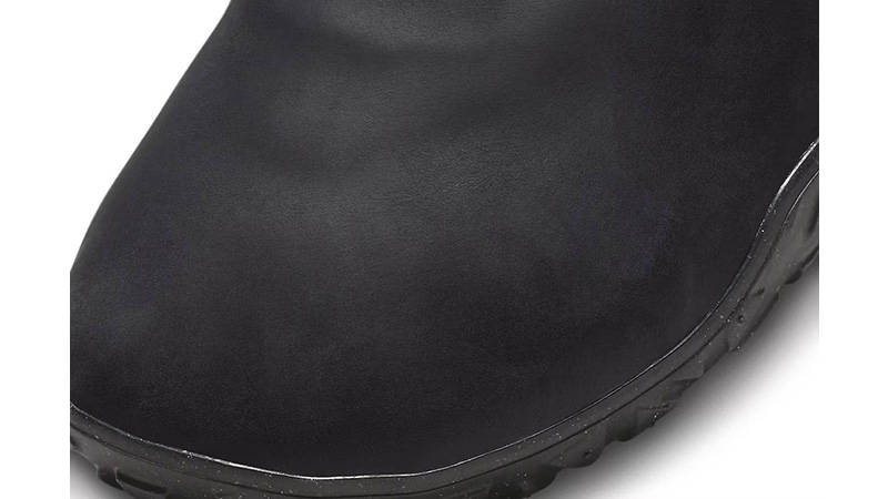 Nike ACG Air Moc Black Leather toebox