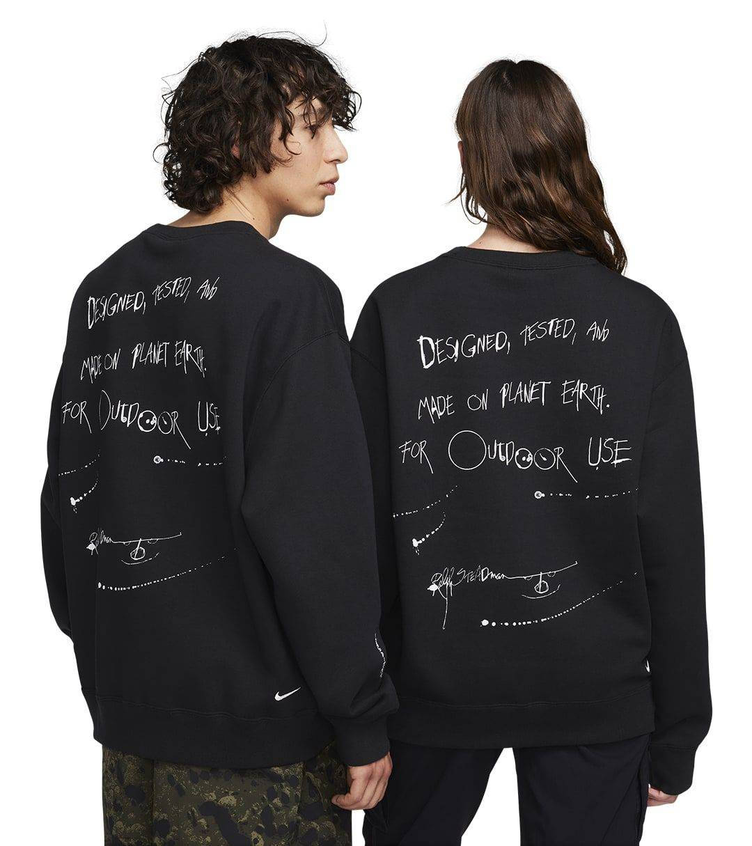 Nike ACG Ralph Steadman Therma-FIT Fleece Crew Sweatshirt | Where