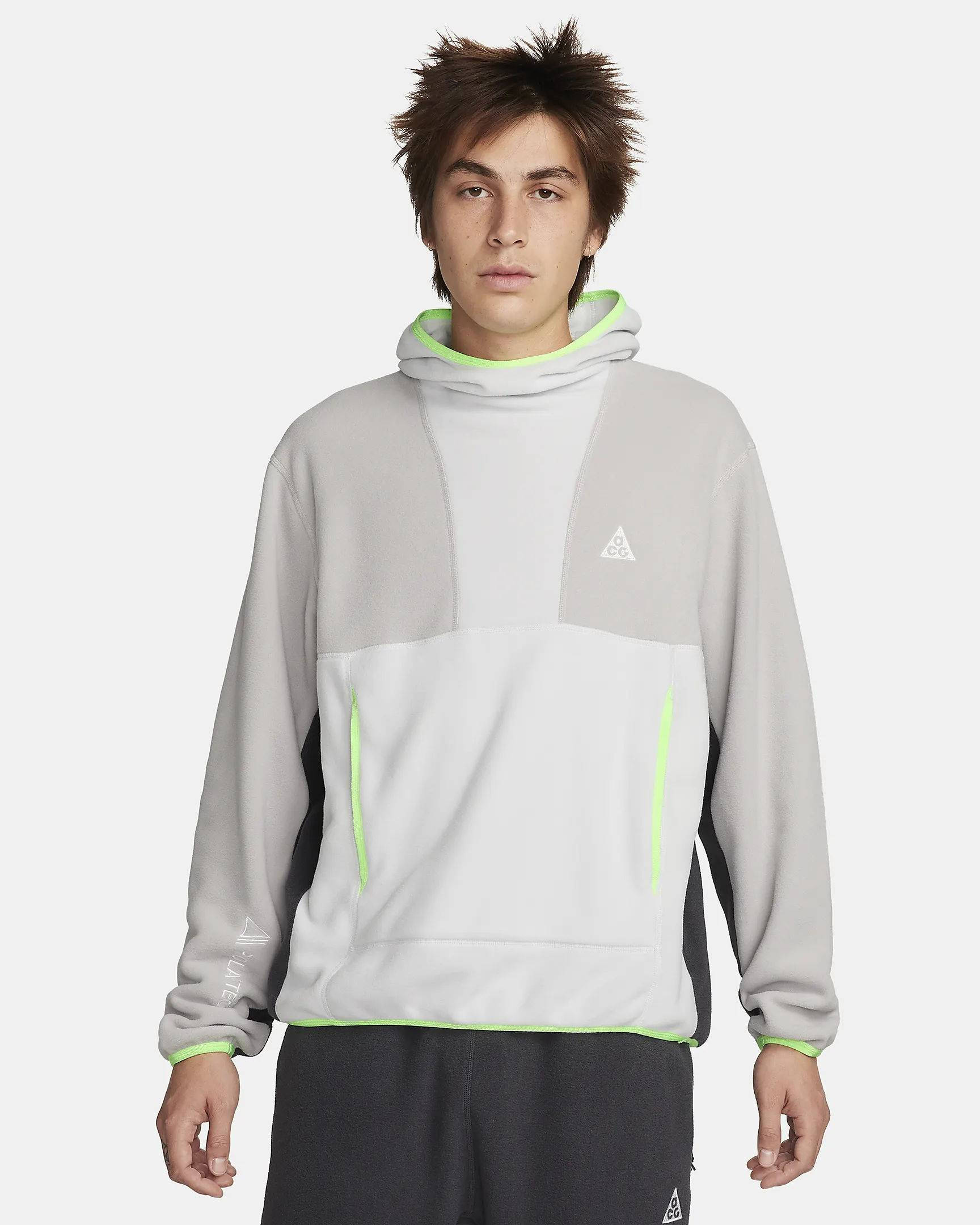 Nike ACG Wolf Tree Pullover Hoodie Photon Dust Feature
