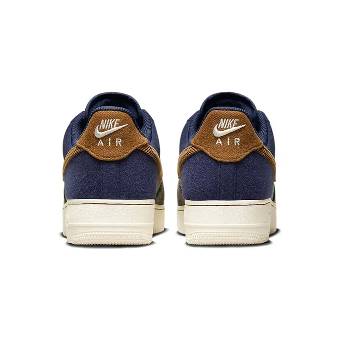 Nike Air Force 1 07 PRM Midnight Navy Brown | Where To Buy | FQ8744-410 ...