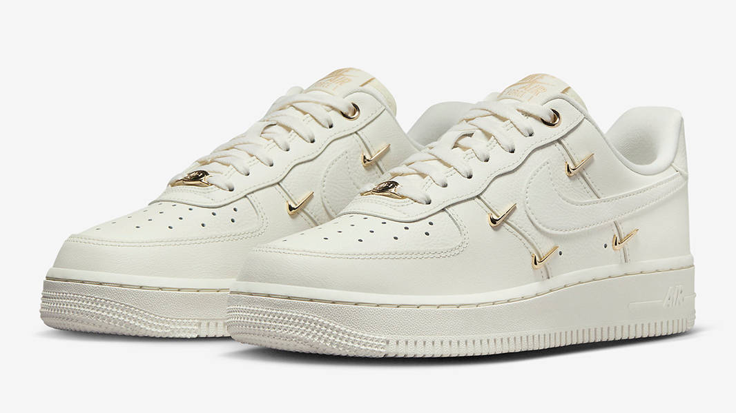 Nike Air Force 1 Low Sail Metallic Gold FV3654-111 Side