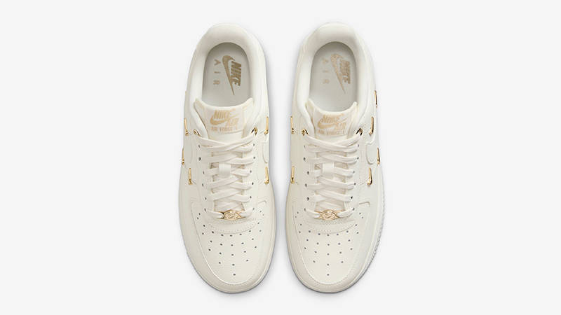 Nike Air Force 1 Low Sail Metallic Gold FV3654-111 Top
