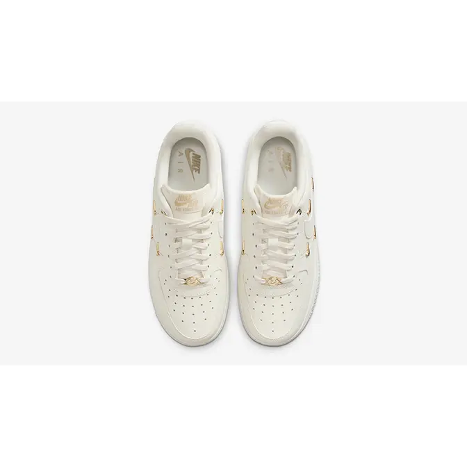 Nike Air Force 1 Low Sail Metallic Gold FV3654-111 Top
