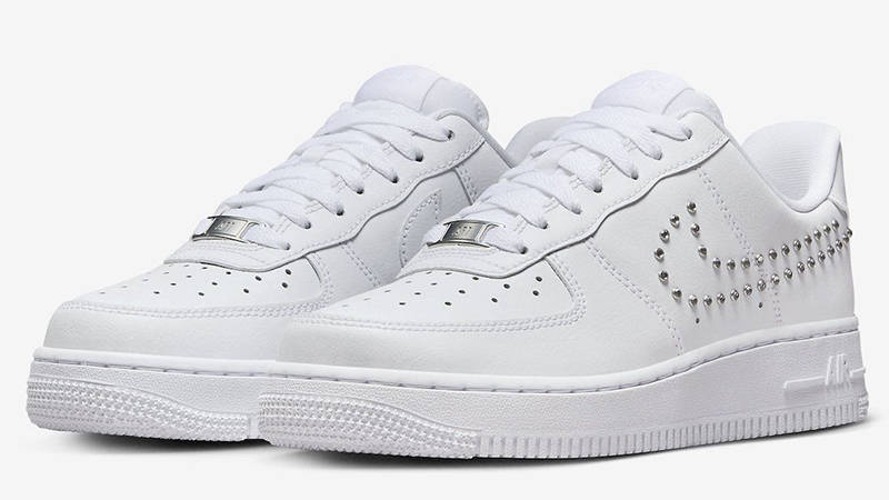 Nike Air Force 1 Low White Metallic Silver FQ8887-100 front