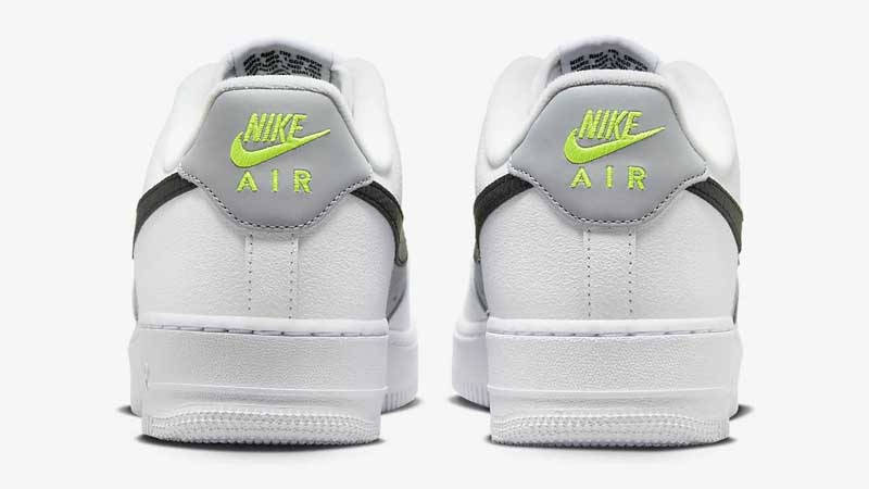 Nike Air Force 1 Low White Volt Grey Back