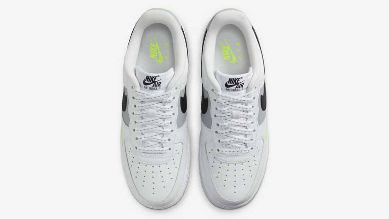 Nike Air Force 1 Low White Volt Grey Middle