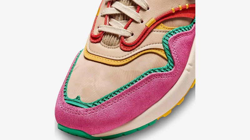 Nike Air Max 1 Premium Familia Pink Multi toebox