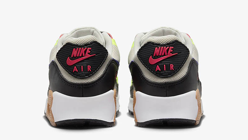 Nike Air Max 90 Light Bone Volt Multi back