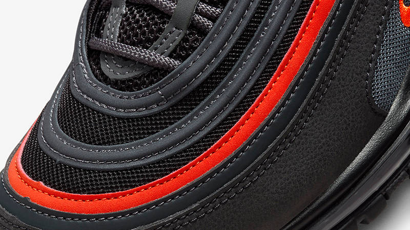 nike air 97 black red