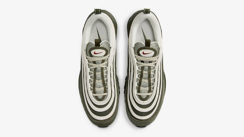 Nike Air Max 97 Ripstop Dark Olive Sail FB9619-001 Top