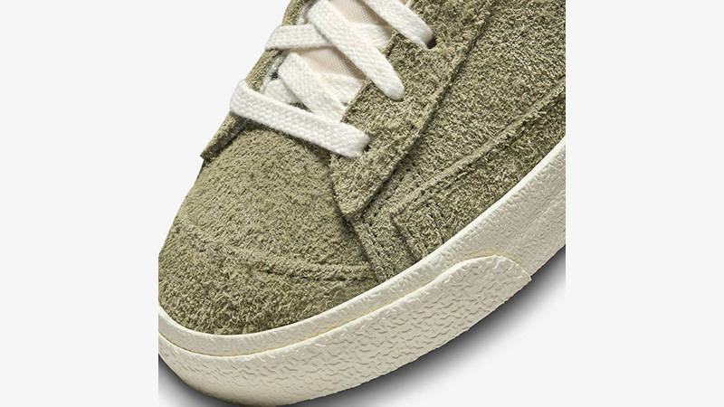 women's nike suede blazer mid vintage sneakers olive