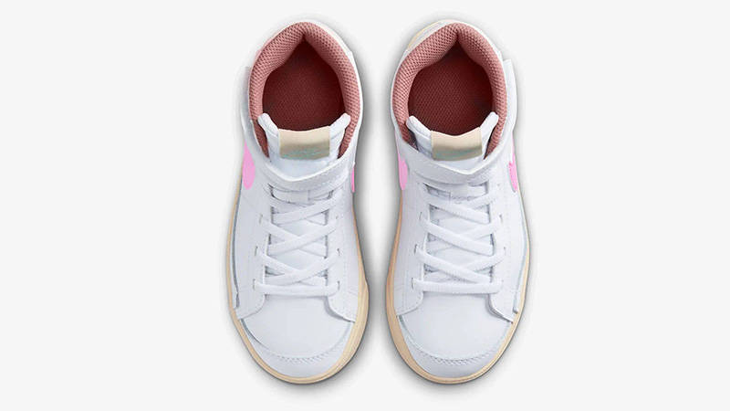 Nike Blazer Mid White Guava Ice Kids middle
