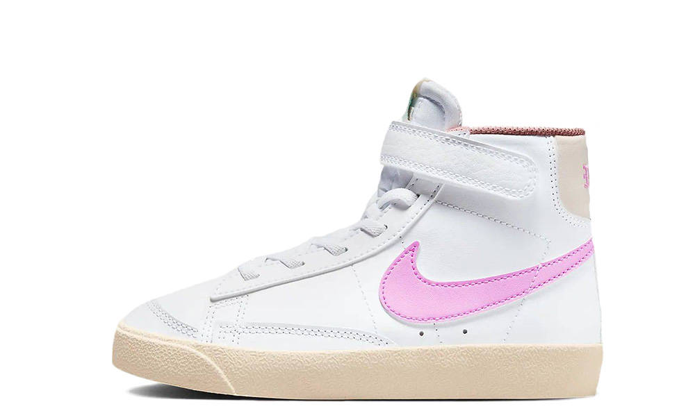 Nike Blazer Mid White Guava Ice Kids
